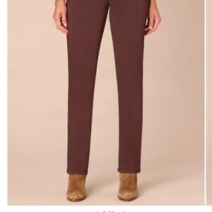 Democracy Oxblood red Straight Leg Pants